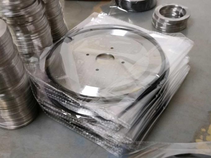 سكين لجهاز قطع الكربيد التنغستنية شفرات دائرية صناعية لقطع الورق المقوى لمصانع التصنيع 1