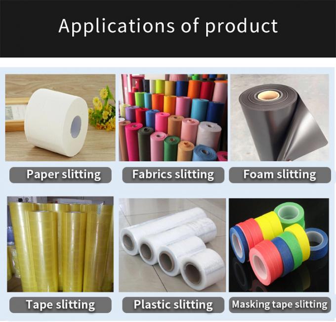 متخصصة في قطع الطلب سكين مستديرة شفرة آلة قطع سكين قطعة الورق الفيلم البلاستيك شفرة طعام 0