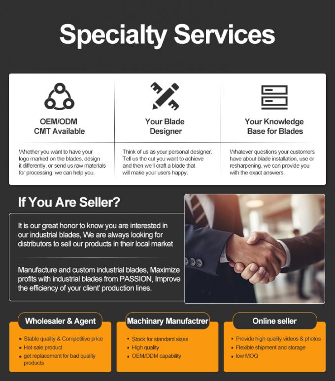 شفرة الورق المموجة للقطع من الورق المقوى حلاقة دائرية سكين شفرة لقطع الورق طلاء آلات شفرات 2