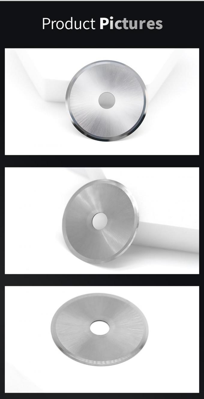 OEM / ODM سكين دائري قطع شريط مطاطي قطعة أنابيب الورق دائرة شفرة 5