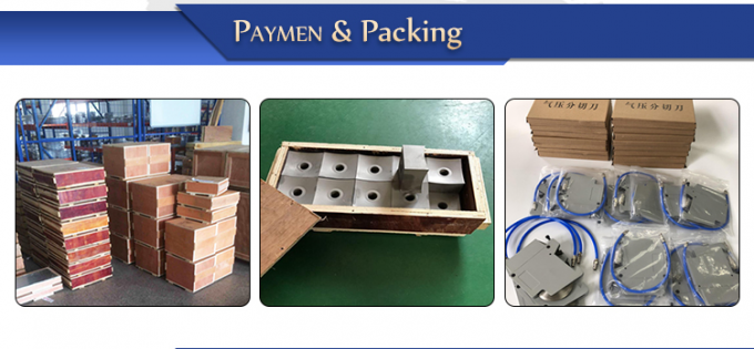 طرق التعبئة لقطع الفيلم سكاكين كيس بلاستيكي لقطع حلاقة شفرة 10