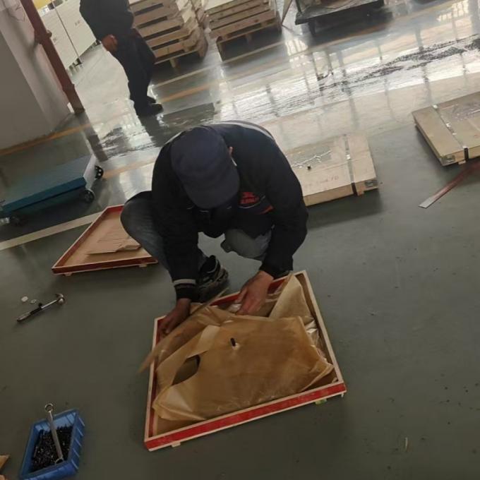 610ملم شفرة دائرية لقطع الورق الأنسجة 4.76ملم سمك وعمق قطع 2.5 بوصة مصممة 12