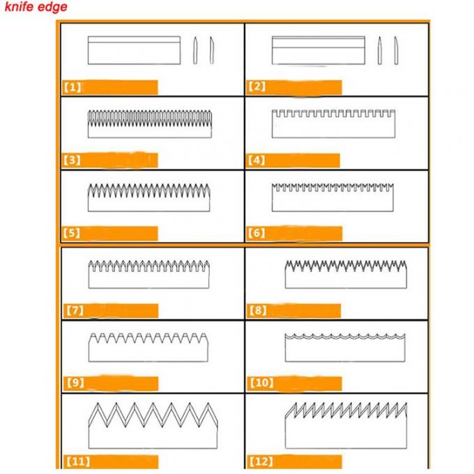 6 بوصات شفرة متعرجة لقطع OEM رأى أسنان حزمة آلة 1